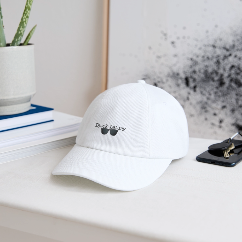 Casquette blanche Djack Latury - white/white