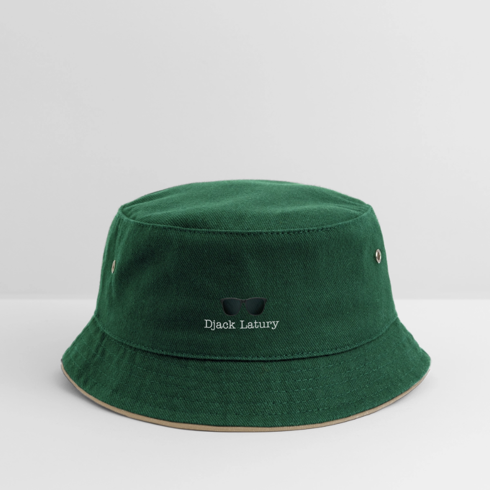 Bob enfant Djack Latury - dark green/beige