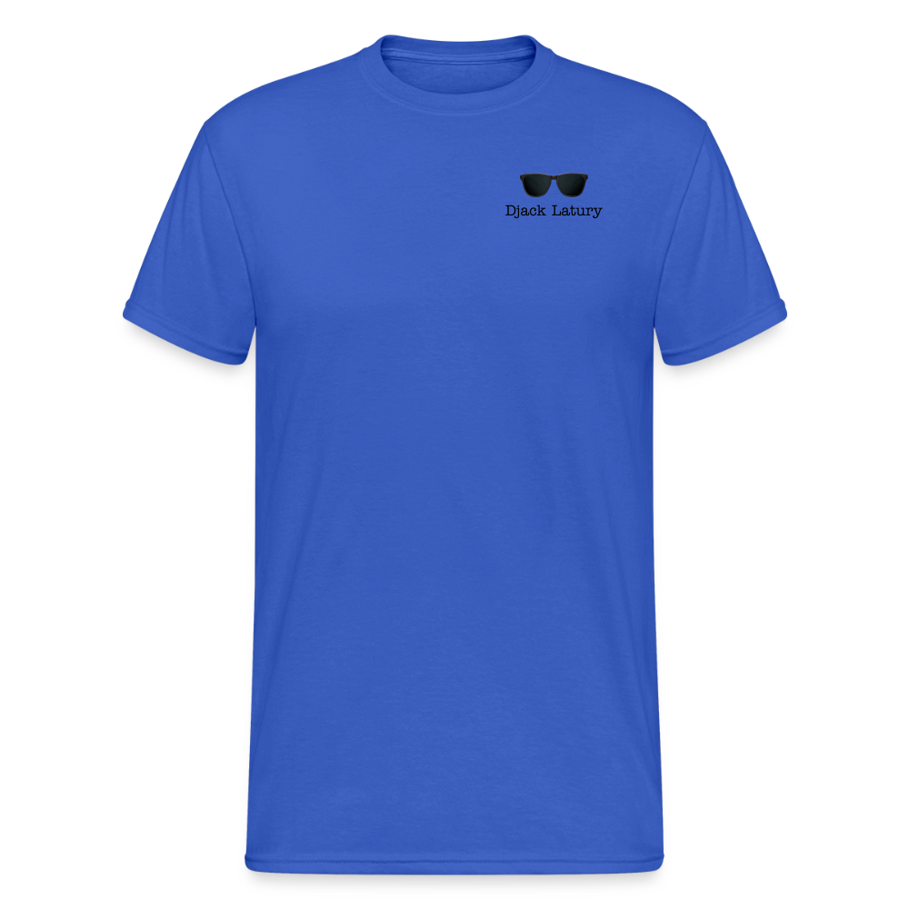 T-Shirt homme bleu Djack latury - royal blue