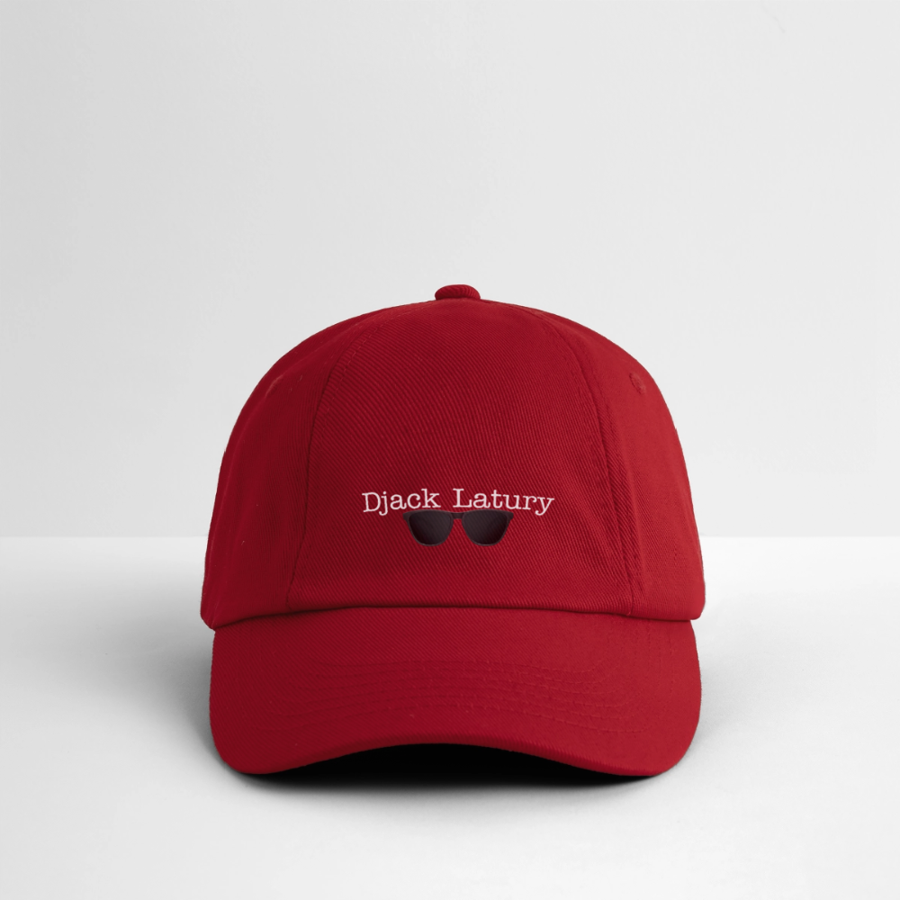 Casquette Djack Latury - classic red