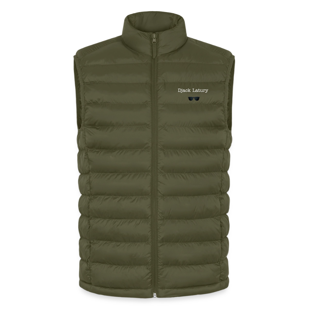 LIGHTWEIGHT men's quilted gilet by Stanley/Stella - khaki