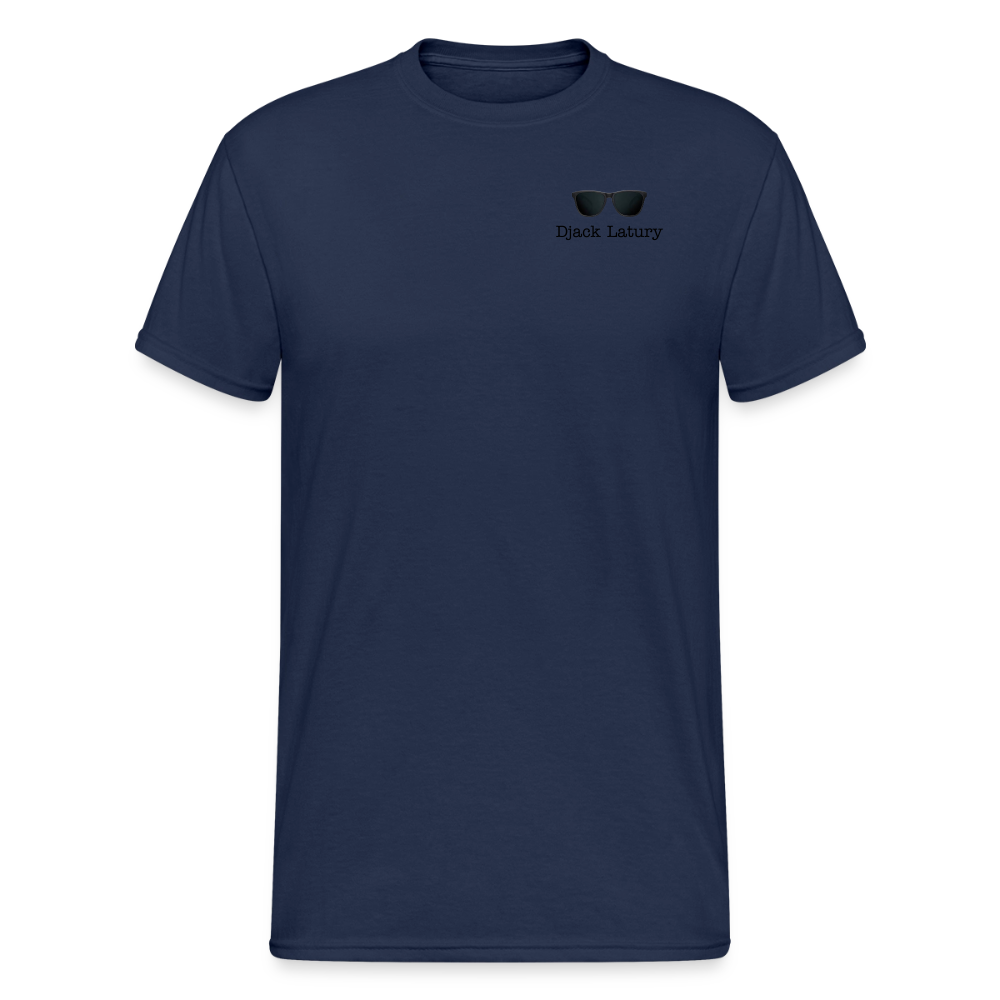 T-Shirt homme Djack Latury bleu marine - navy