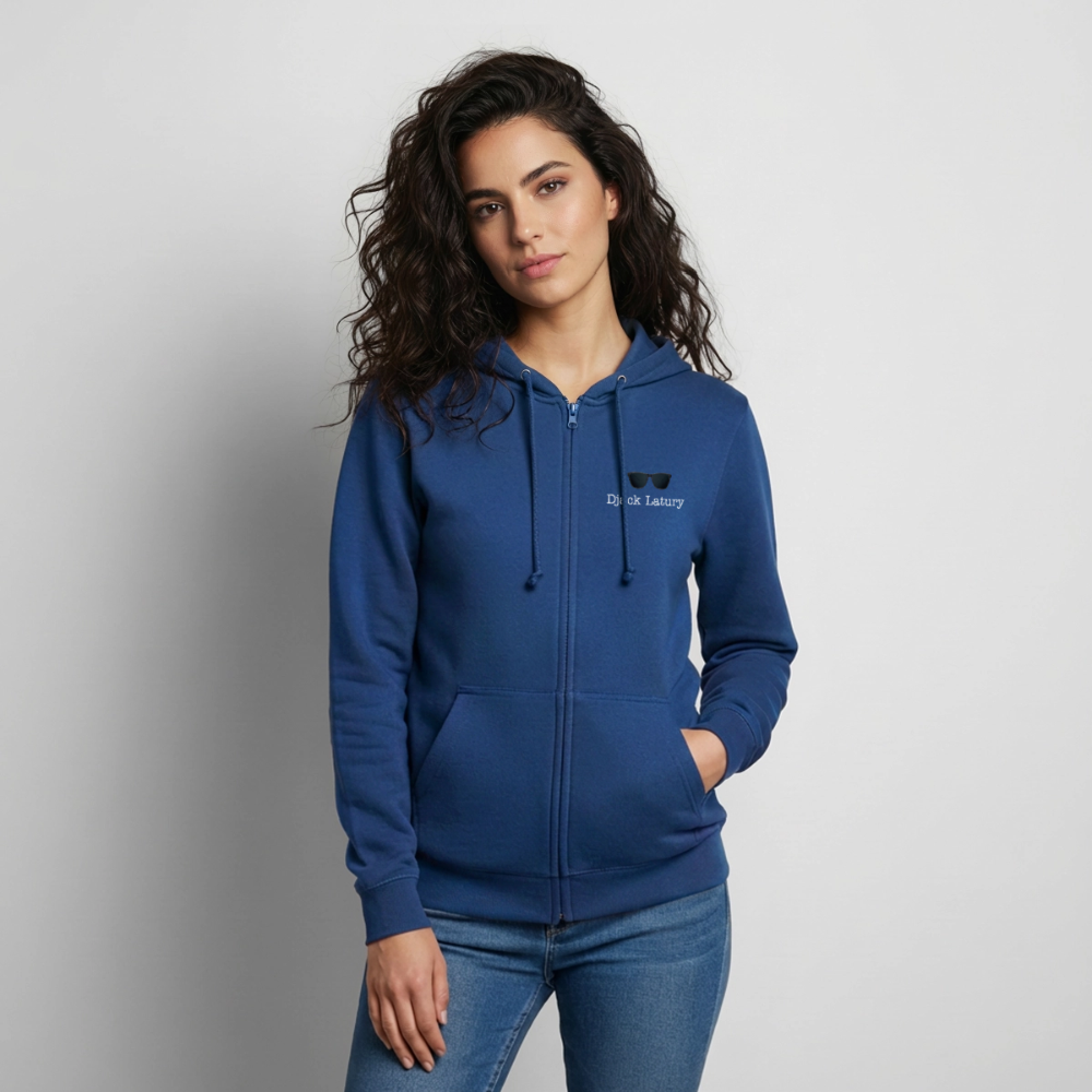 Veste à capuche unisexe Djack Latury - royal blue