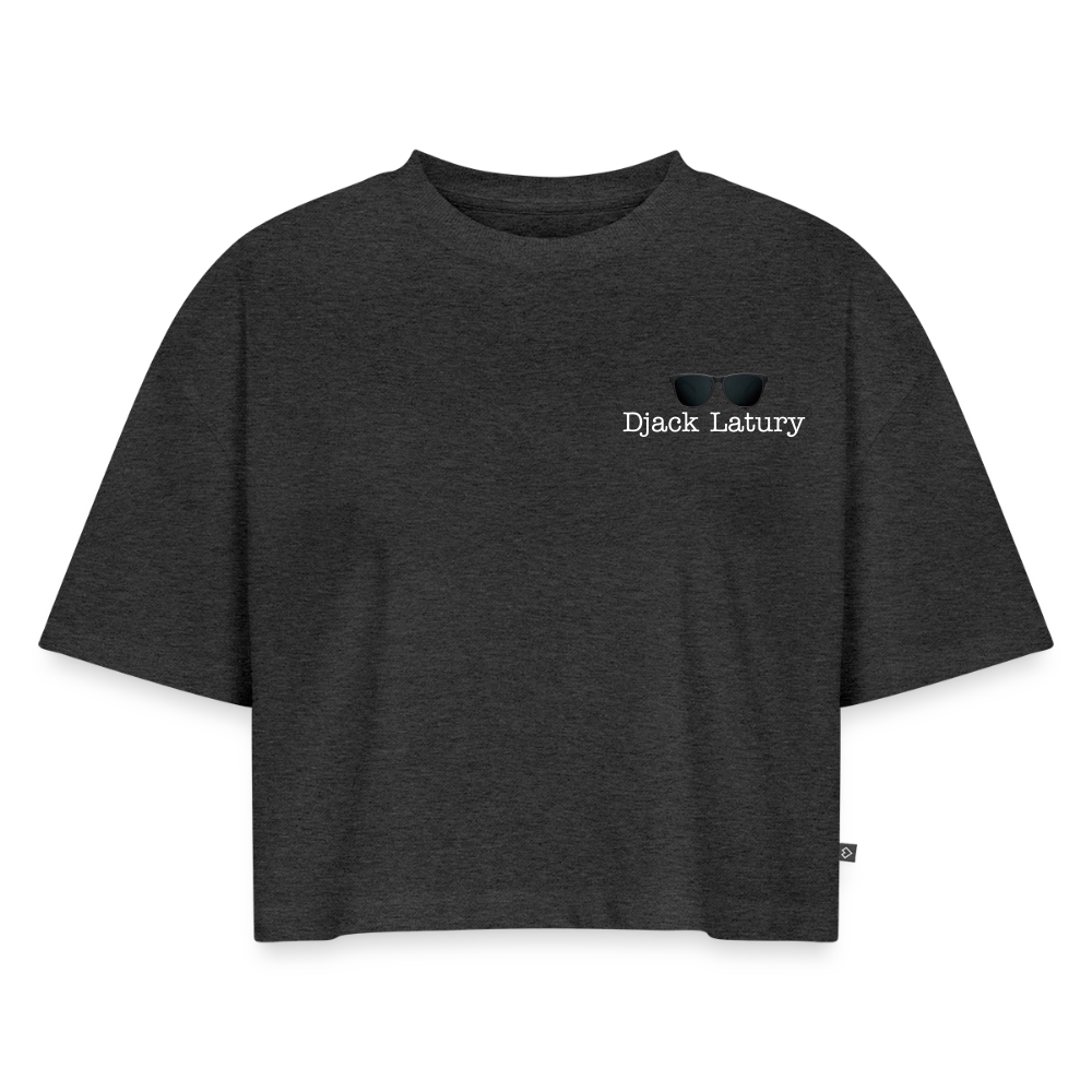Croc top Oversize T-Shirt Djack Latury - heather anthracite