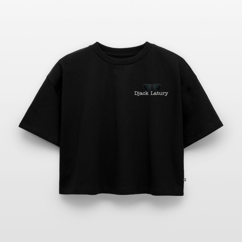 Croc top Oversize T-Shirt Djack Latury - black