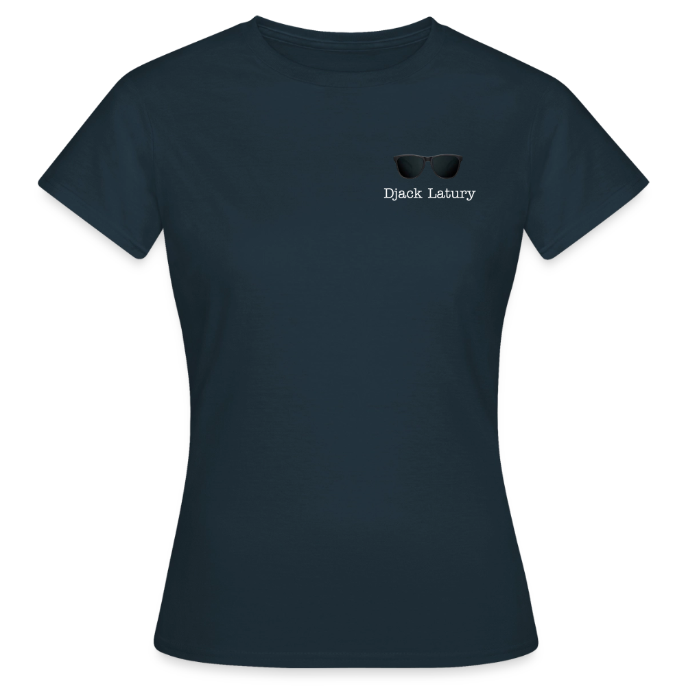 T-Shirt femme Djack Latury - navy