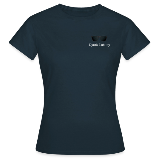 T-Shirt femme Djack Latury - navy