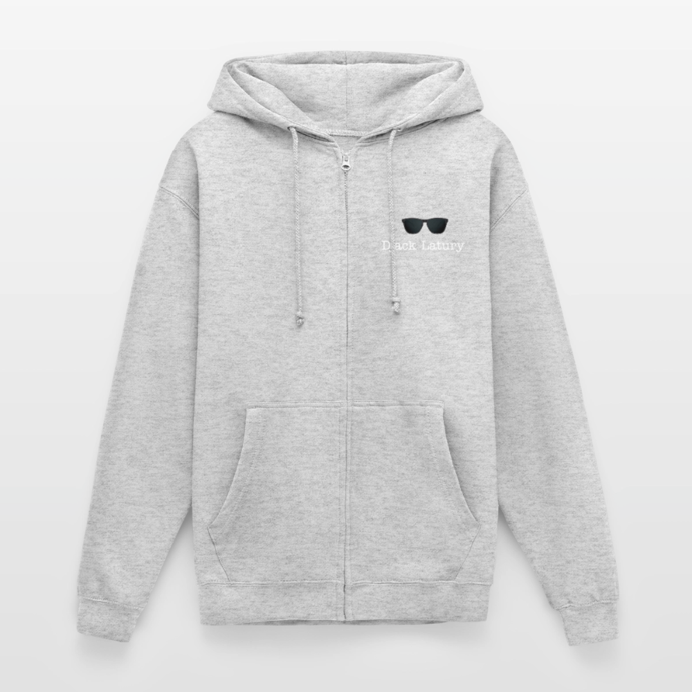 Veste à capuche unisexe - light heather grey