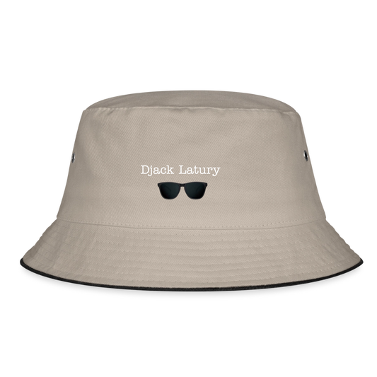 Bob unisexe Djack Latury - khaki/black