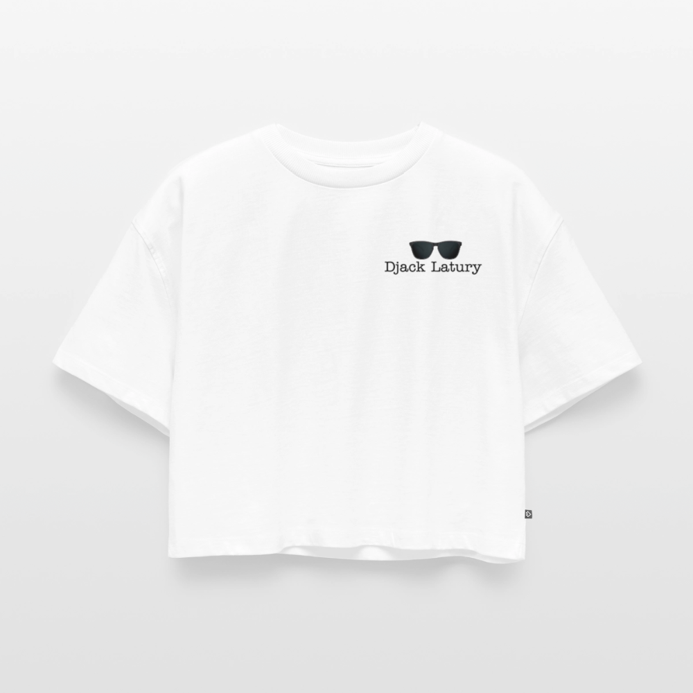 Croc top Oversize T-Shirt Djack Latury - white