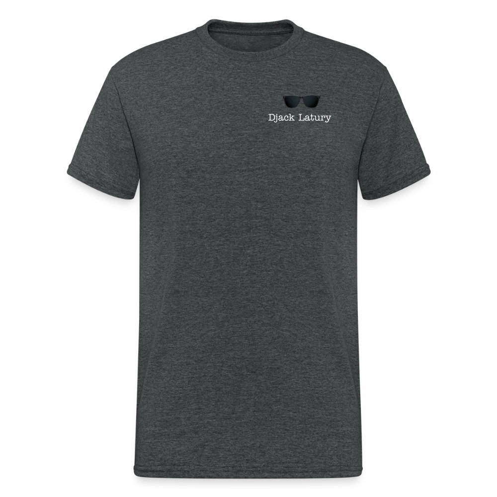 T-Shirt homme Djack Latury - dark heather grey