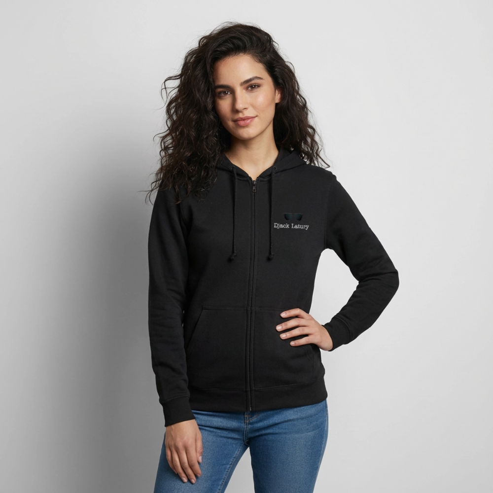 Veste à capuche unisexe Djack Latury - black