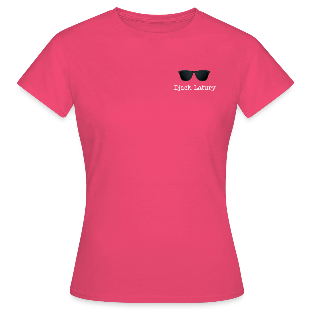 T-Shirt femme Djack Latury - azalea