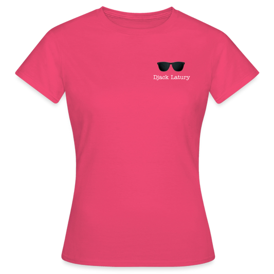 T-Shirt femme Djack Latury - azalea