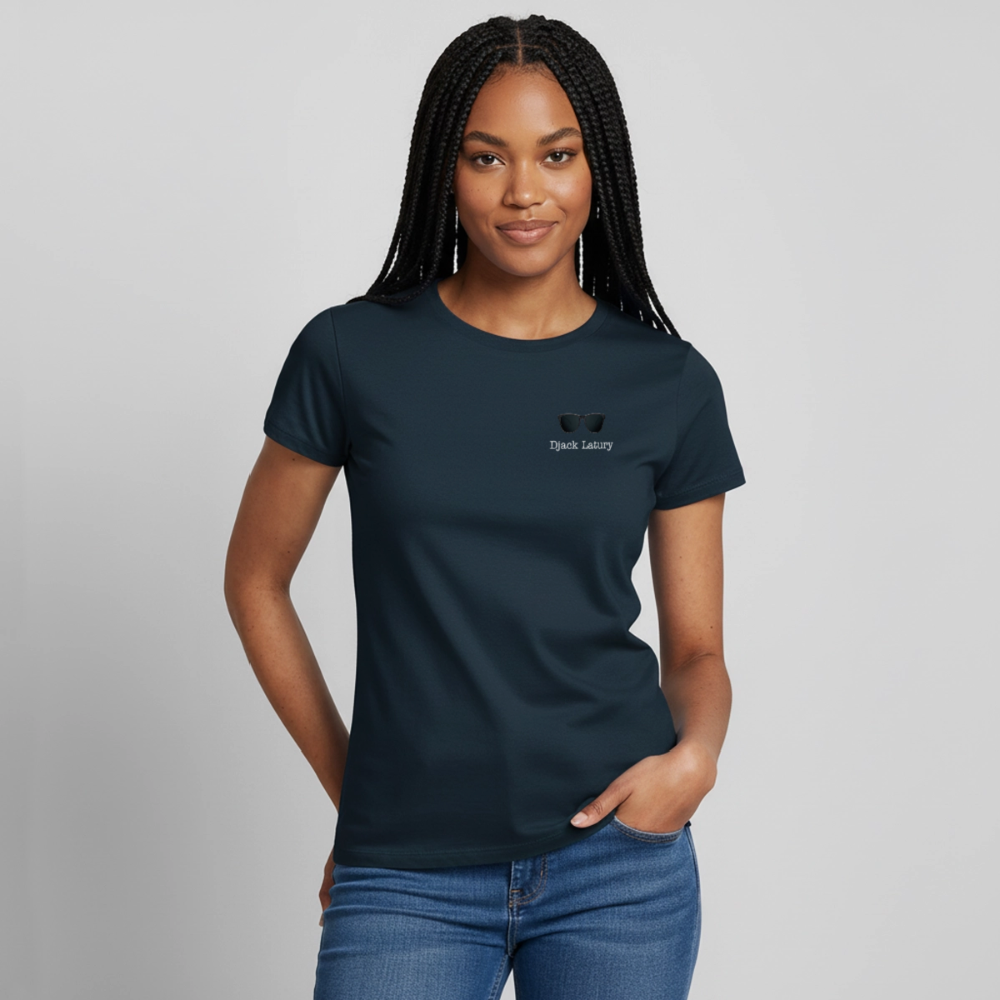 T-Shirt femme Djack Latury - navy