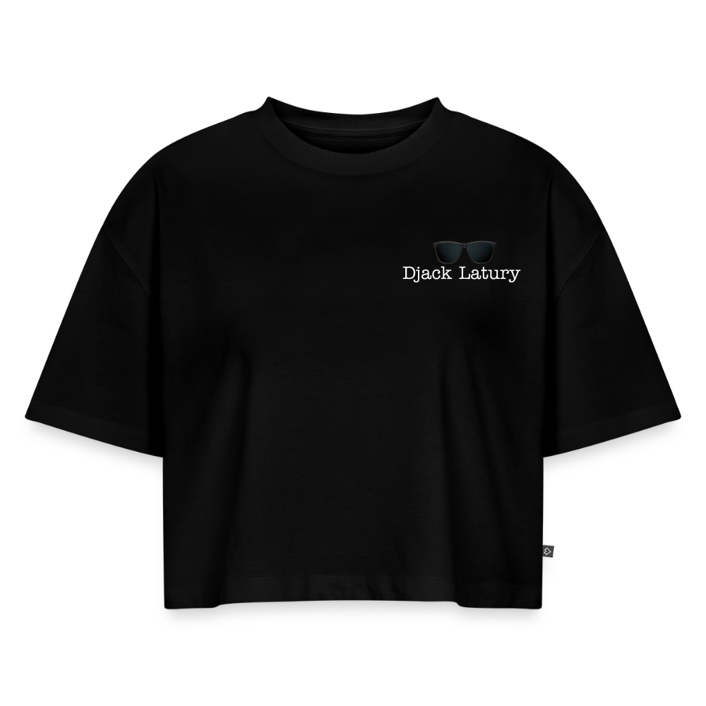Croc top Oversize T-Shirt Djack Latury - black