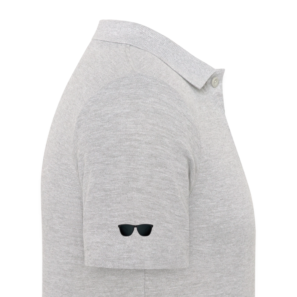 Polo homme Djack Latury - heather grey