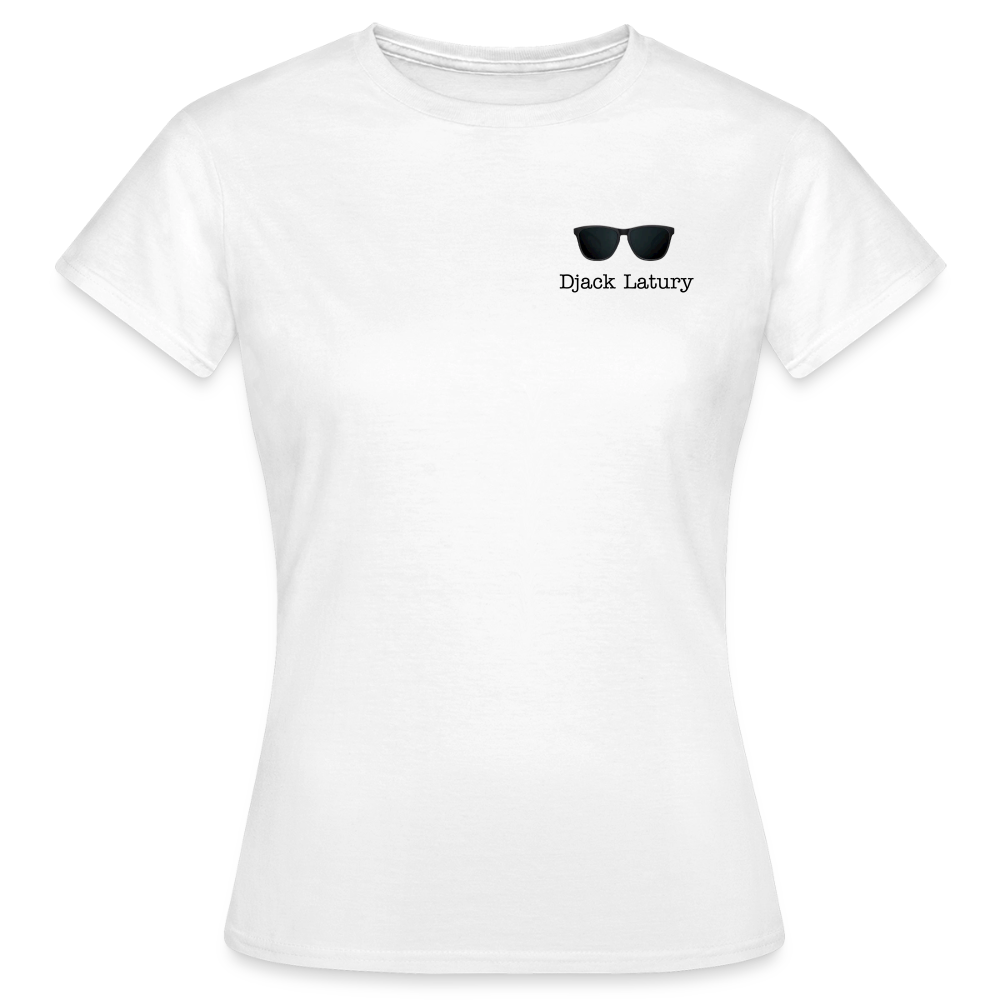 T-Shirt femme Djack Latury - white
