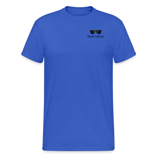 T-Shirt homme bleu Djack latury - royal blue
