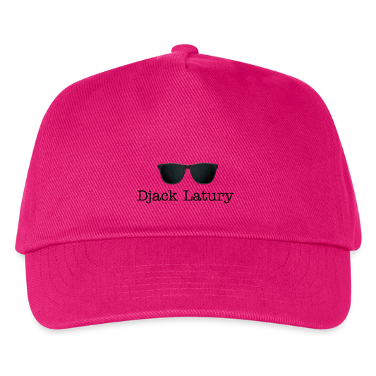 Casquette enfant Djack Latury - fuchsia