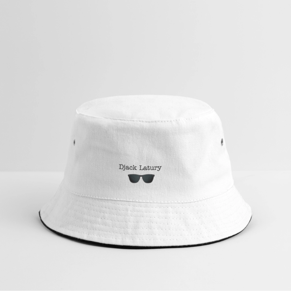 Bob unisexe Djack Latury - white/navy