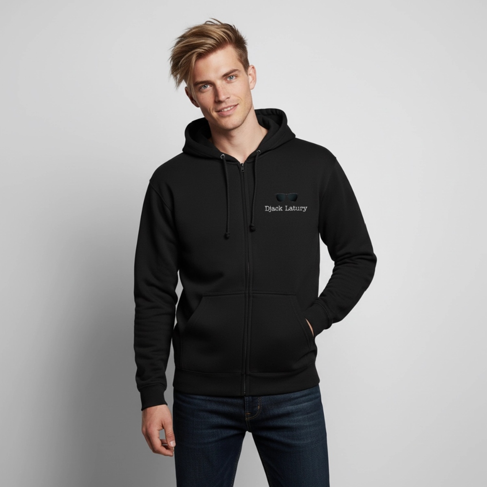 Veste à capuche unisexe Djack Latury - black