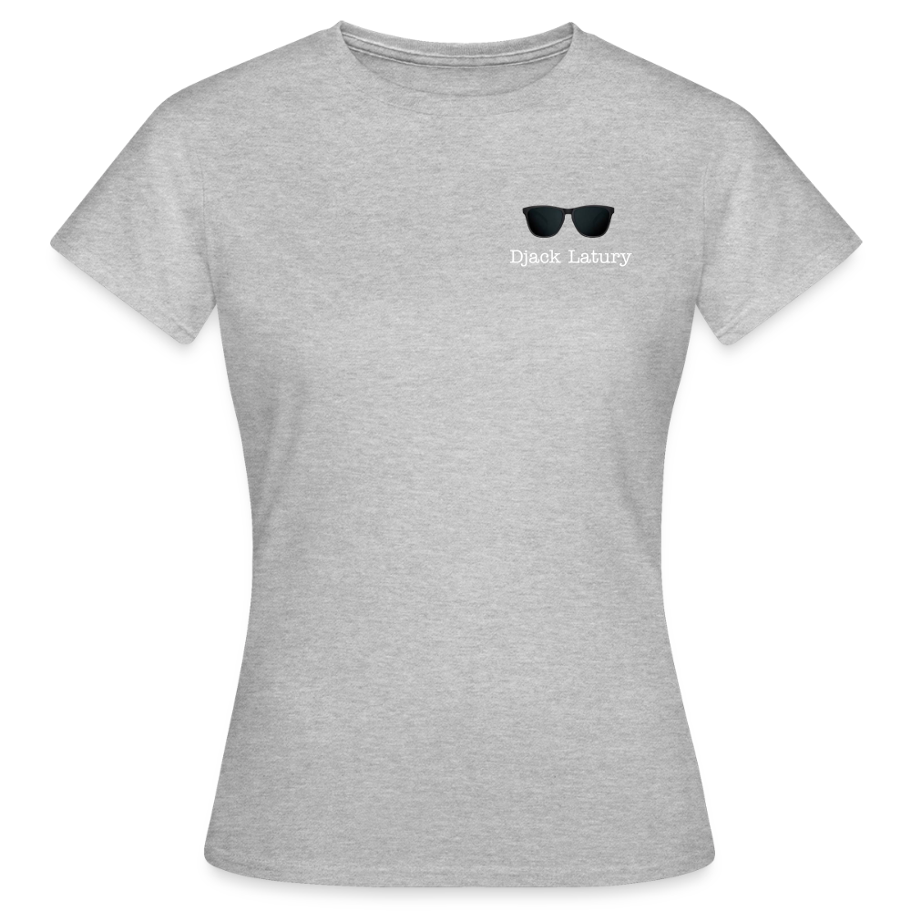 T-Shirt femme Djack Latury - heather grey