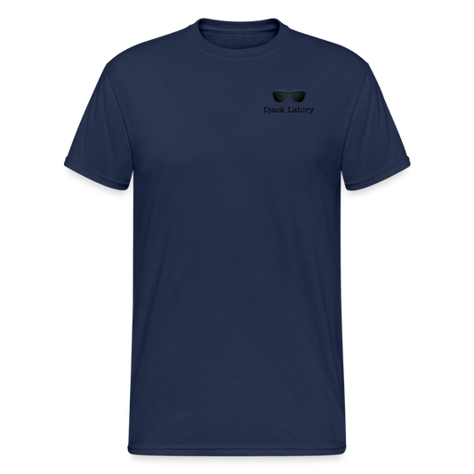 T-Shirt homme Djack Latury bleu marine - navy