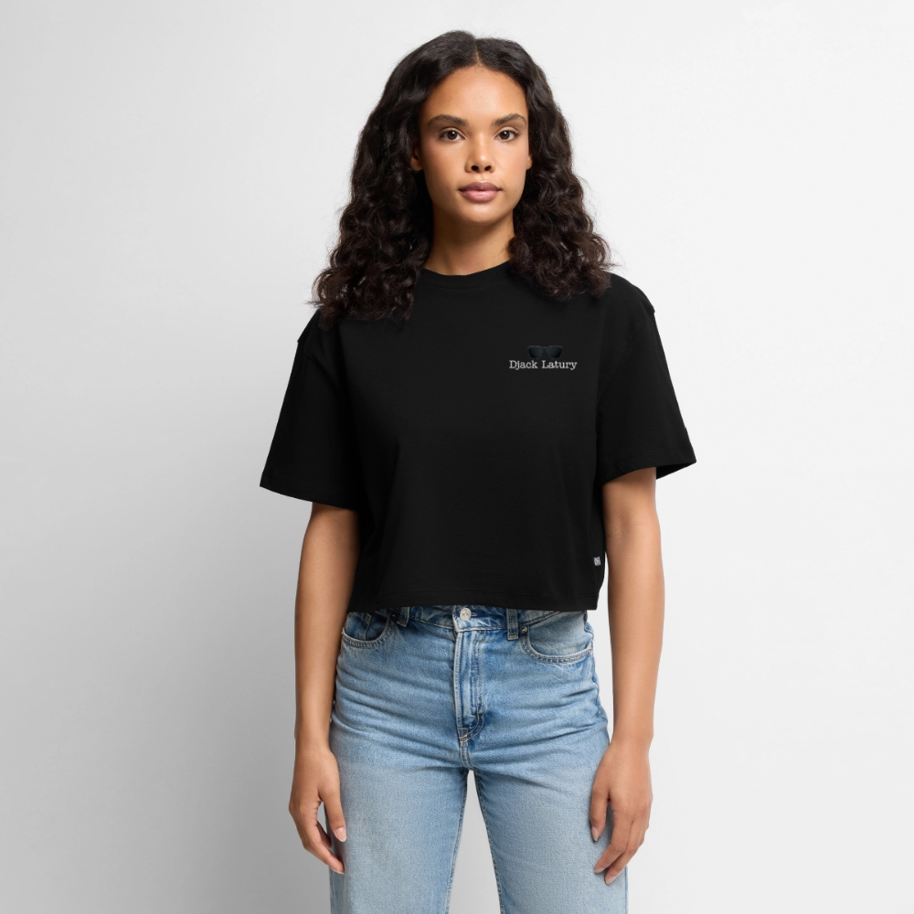 Croc top Oversize T-Shirt Djack Latury - black