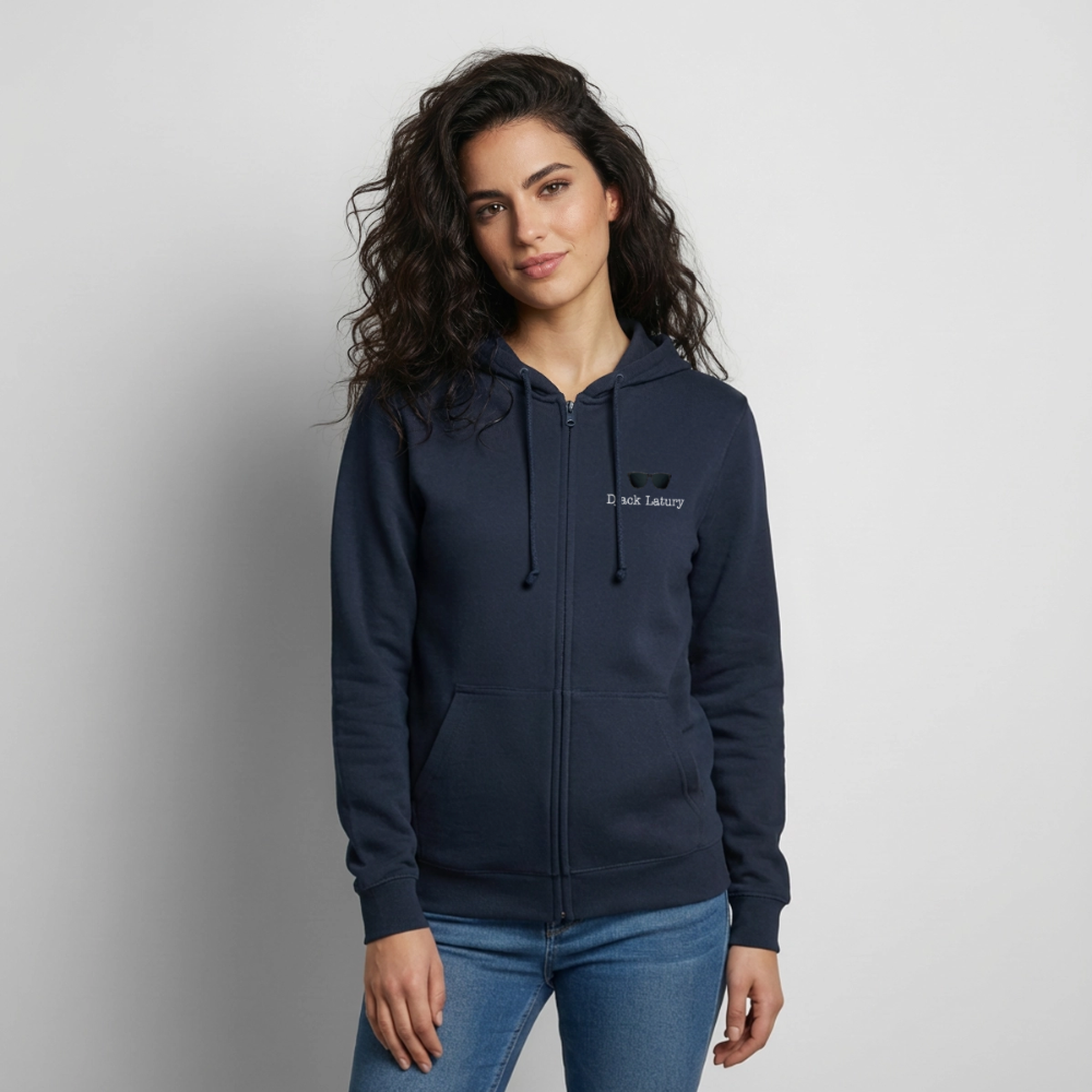 Veste à capuche unisexe Djack Latury - navy