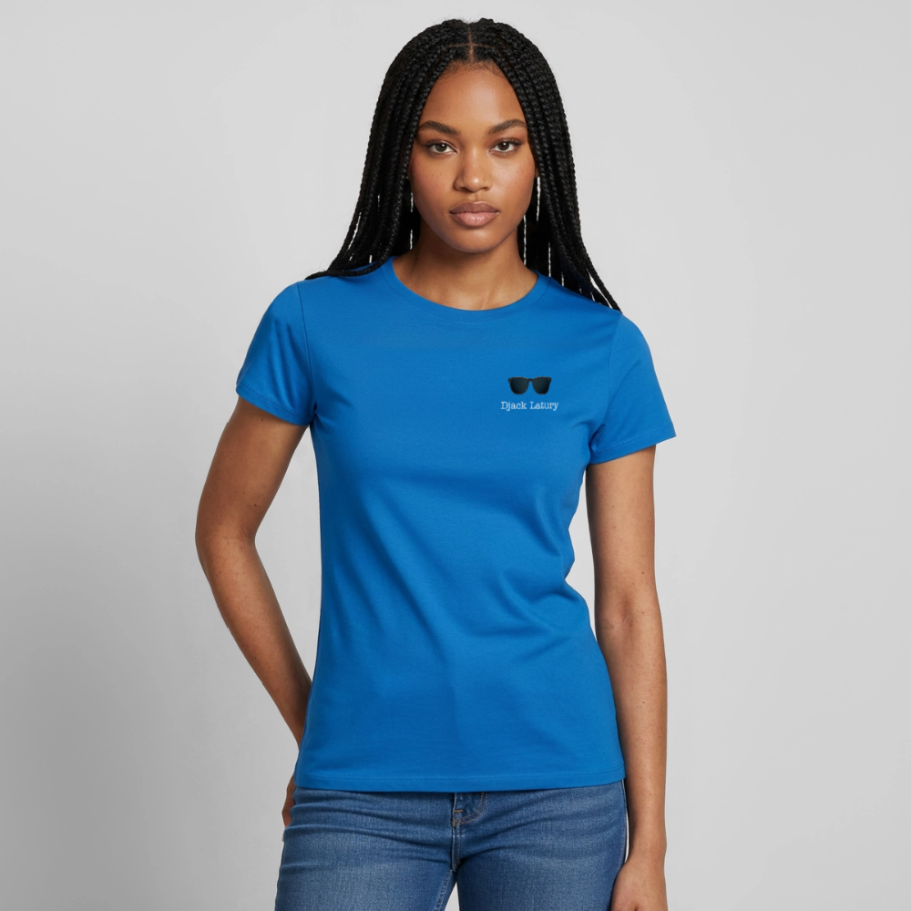 T-Shirt femme Djack Latury - royal blue