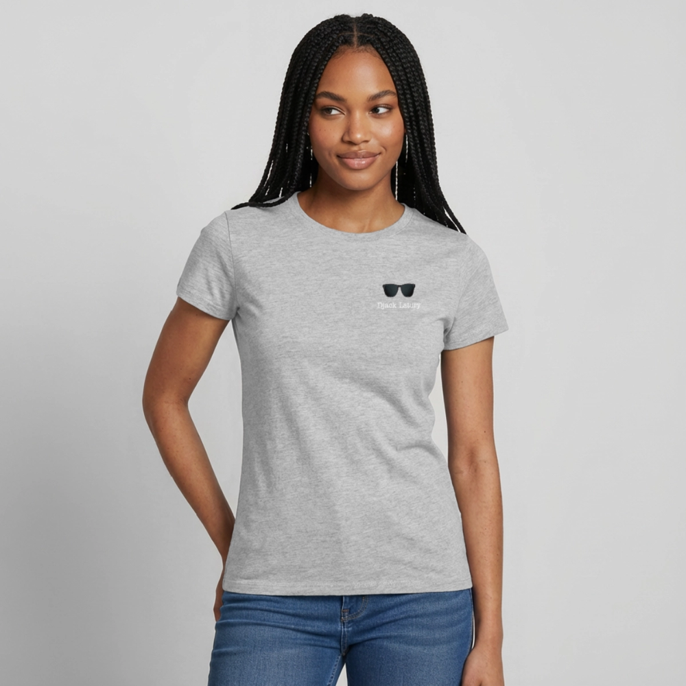 T-Shirt femme Djack Latury - heather grey