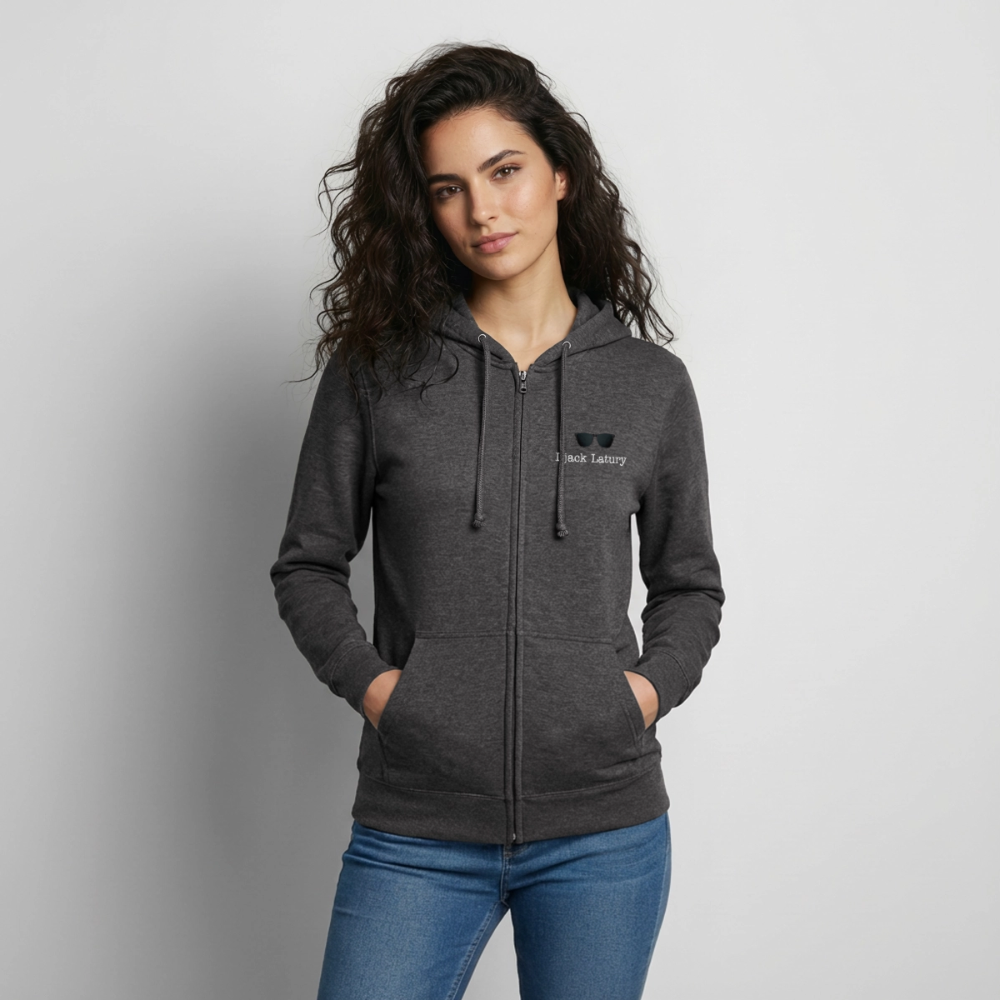 Veste à capuche unisexe Djack Latury - charcoal grey