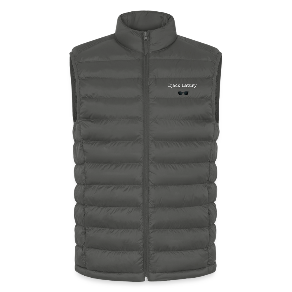 LIGHTWEIGHT men's quilted gilet by Stanley/Stella - anthracite
