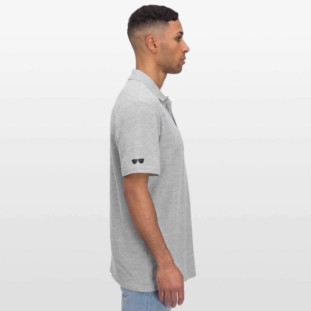 Polo homme Djack Latury - heather grey