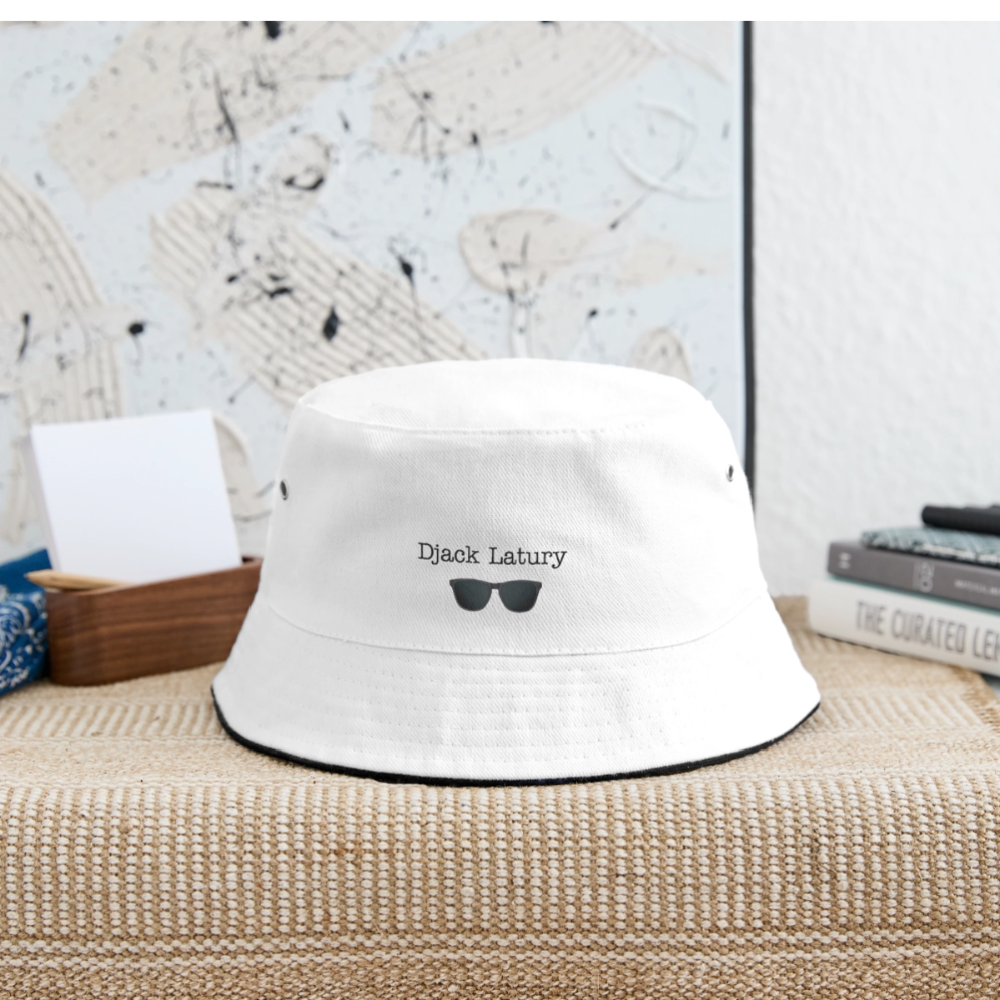 Bob unisexe Djack Latury - white/navy