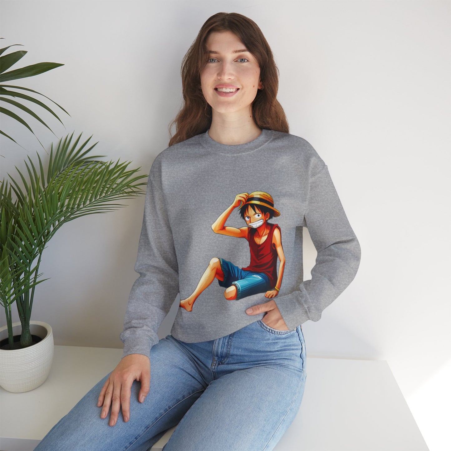 Sweatshirt Luffy Unisex adulte